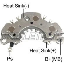 Діодний міст MOBILETRON RH-91 (Сліди встановлення)