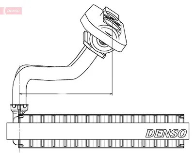 Випарник кондиціонера DENSO DEV09020