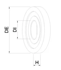 Подшипник генератора GHIBAUDI CA0045