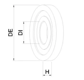 Подшипник генератора GHIBAUDI CA0048