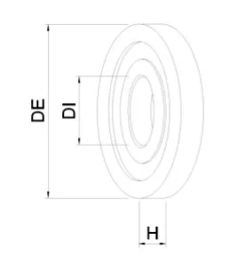 Подшипник генератора GHIBAUDI CA0055