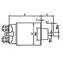 Втягуюче релє стартера GHIBAUDI E8114