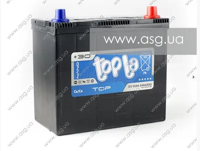 АКБ 55Ah/12V Top/Energy Japan R 118255