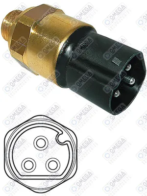 Датчик кондиціонера SANTECH MT0568