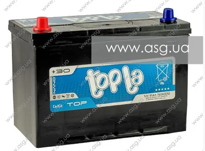 АКБ 95Ah/12V Top/Energy Japan L 118995