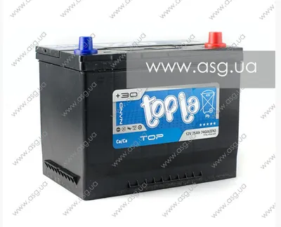 АКБ 75Ah/12V Top/Energy Japan R 118875