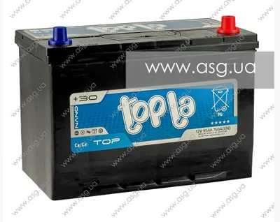 АКБ 95Ah/12V Top/Energy Japan R 118895