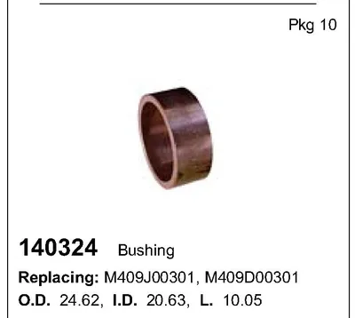 Втулка стартера Rema Parts 140324